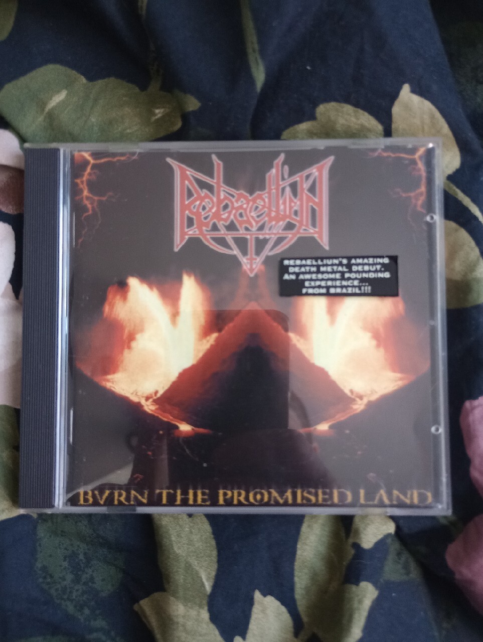 Rebaelliun burn the promised land cd 1 press gdynia kup teraz na