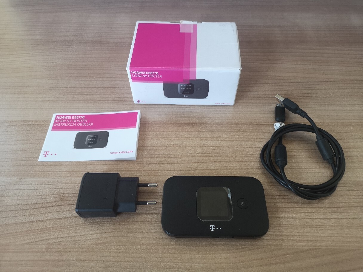 Router Huawei E5577C LTE jak NOWY Świebodzice Kup teraz na Allegro
