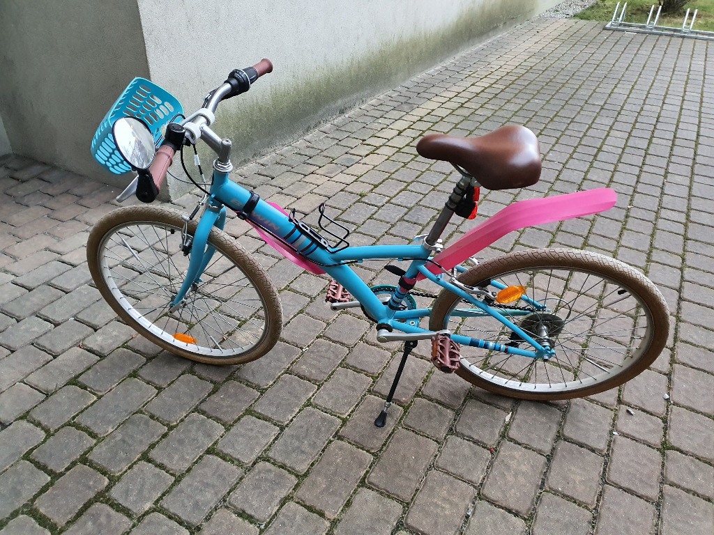 rower Decathlon B'Twin 24 Poply 300 Kraków Kup teraz na Allegro