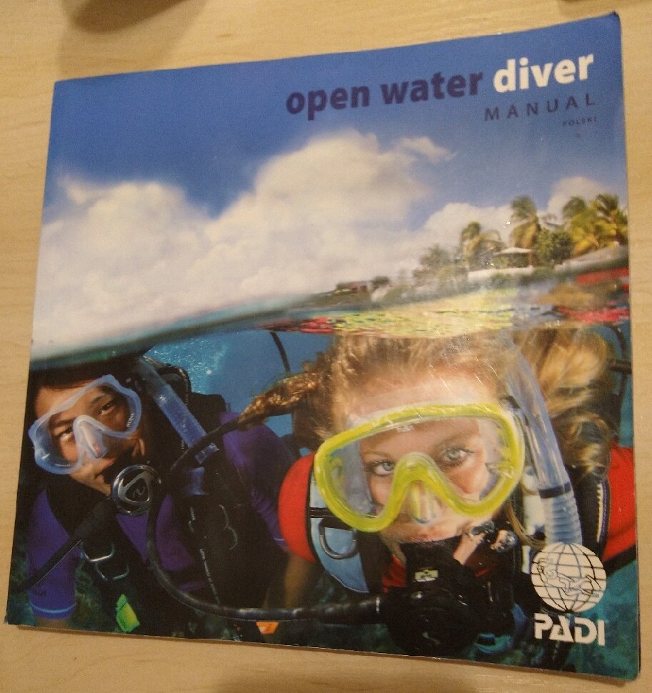 Zdjęcie oferty: OWD open water diver manual