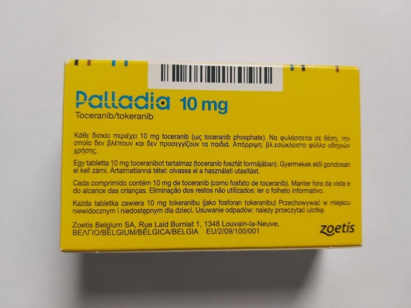 Palladia 10 mg dla psów i kotów 20 tabletek nowe | Łódź | Kup teraz na ...