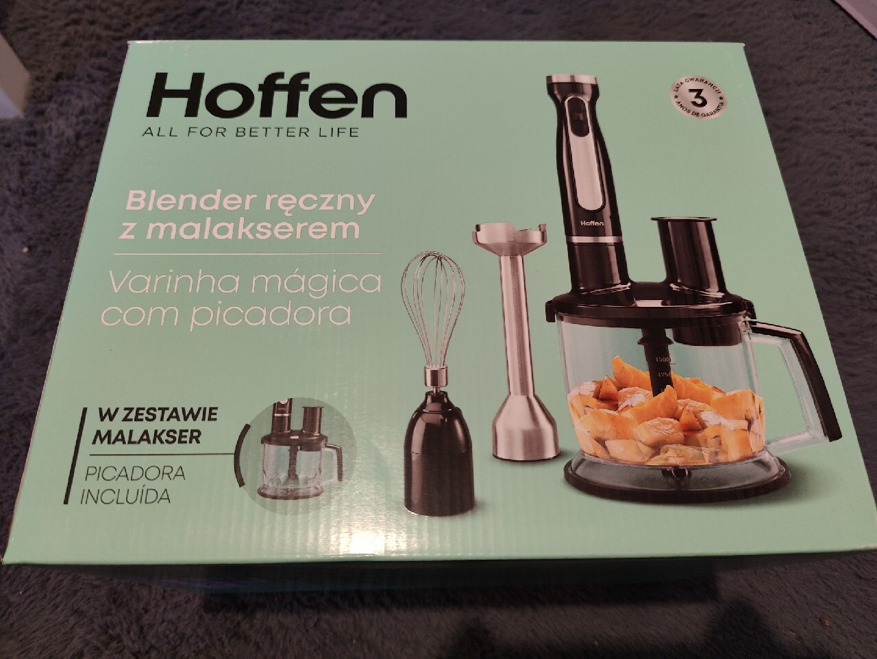 Blender hoffen z malakserem, nowy nieużywany Pruszowice Kup teraz na Allegro Lokalnie