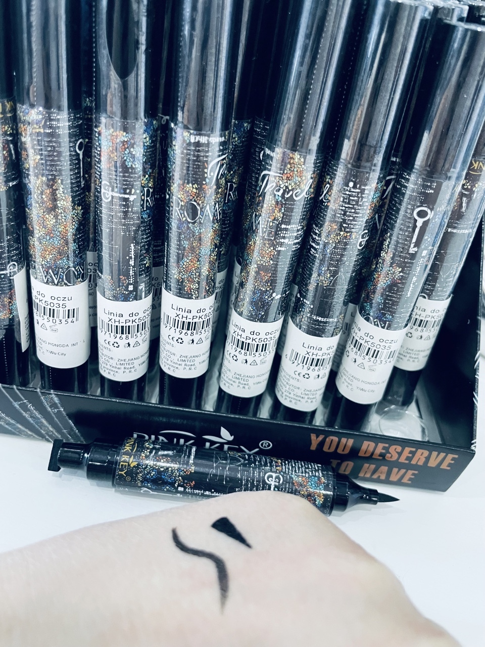 Eyeliner ze stemplem do kresek Ruszków Kup teraz na Allegro Lokalnie