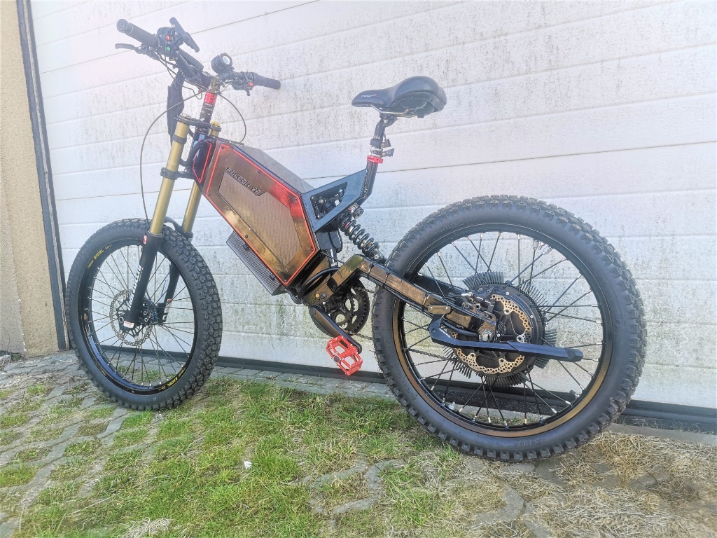 Rower elektryczny falcon v2 20kW 110km/h Gdańsk Ogłoszenie na