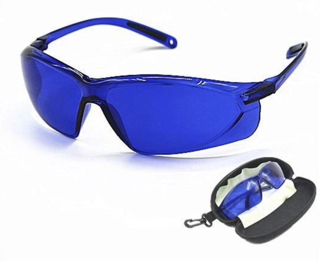 OKULARY OCHRONNE DO DEPILACJI LASEROWEJ IPL + ETUI Warszawa Kup