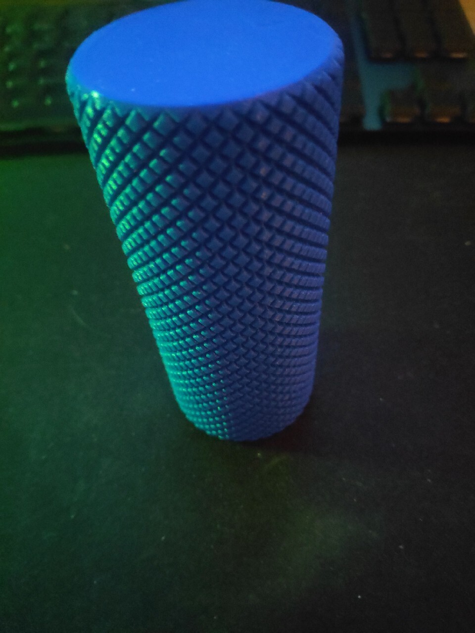 Knurled Twist Container niebieski 3D print Warszawa Kup teraz na