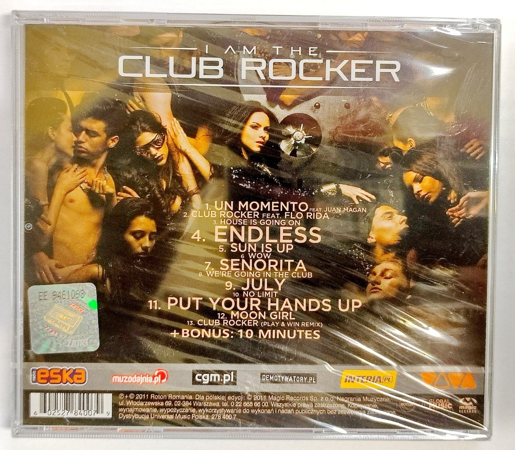 I Am The Club Rocker płyta CD nowa foliai Oryginał | Łódź | Kup teraz na  Allegro Lokalnie