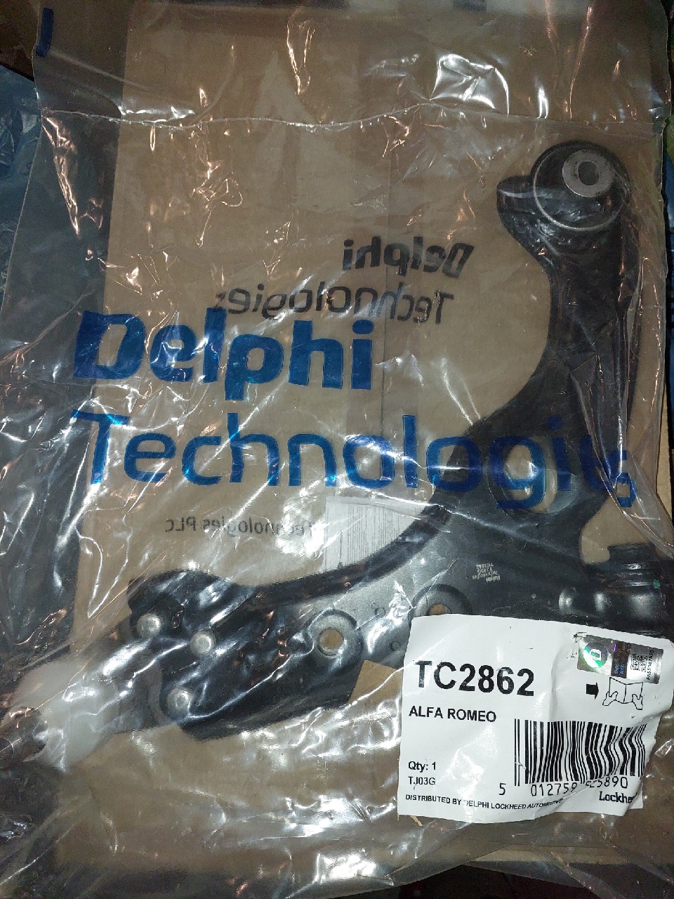 ВАЖІЛЬ ПЕРІД ПОПЕРЕЧНИЙ TC2862 DELPHI ALFA ROMEO 