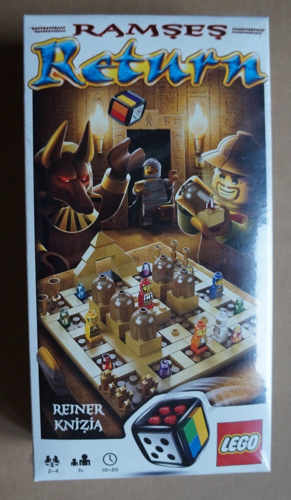 Lego 3855 Games Ramses Return Folia gra przygodowa planszowa wersja PL ...