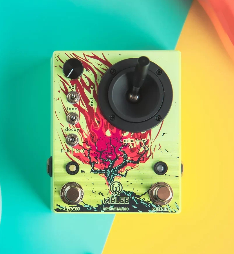 Walrus Audio Melee: Wall of Noise, Reverb/Distortion, Limited Summer
