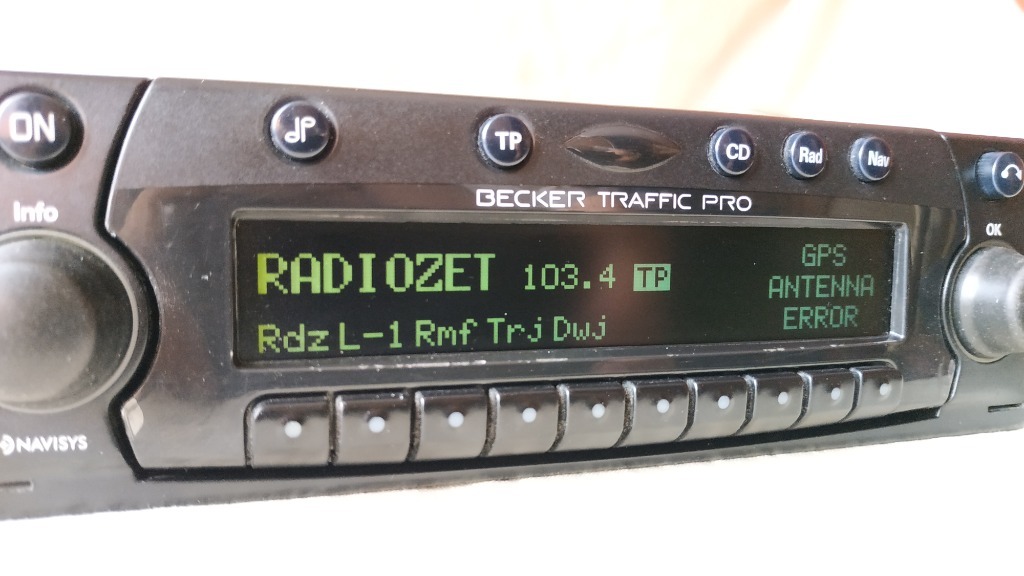 BECKER TRAFFIC PRO BE-4720 - AUX - KOD | Pajęczno | Kup teraz na ...