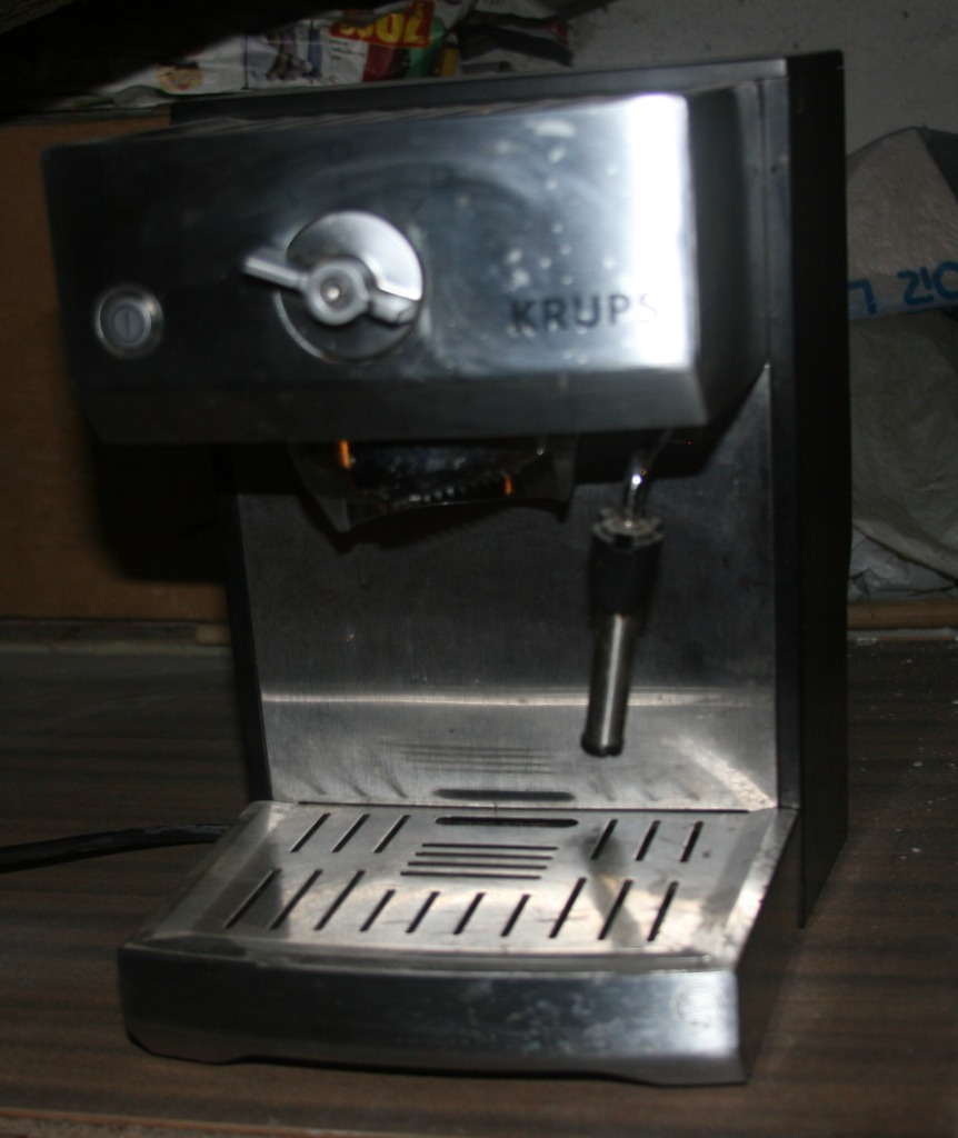 Expres do kawy KRUPS XP524 bez kolby OLKUSZ Kup teraz na Allegro