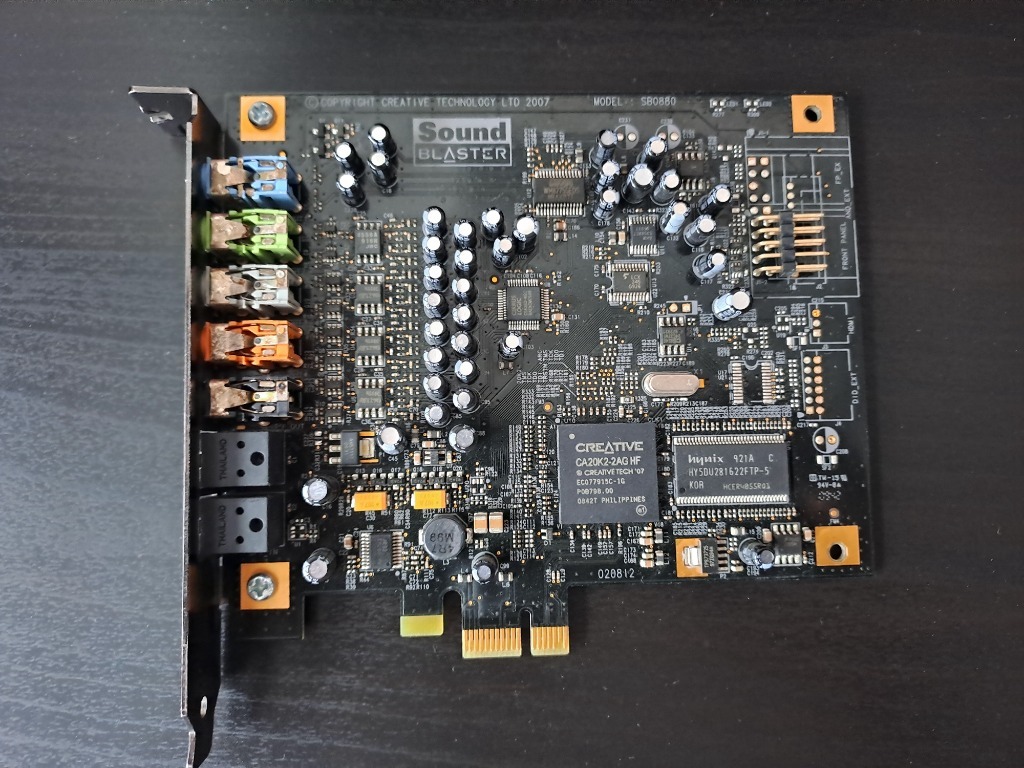 Creative Labs SB0880 Sound Blaster X-Fi Titanium | Kraków | Kup teraz ...