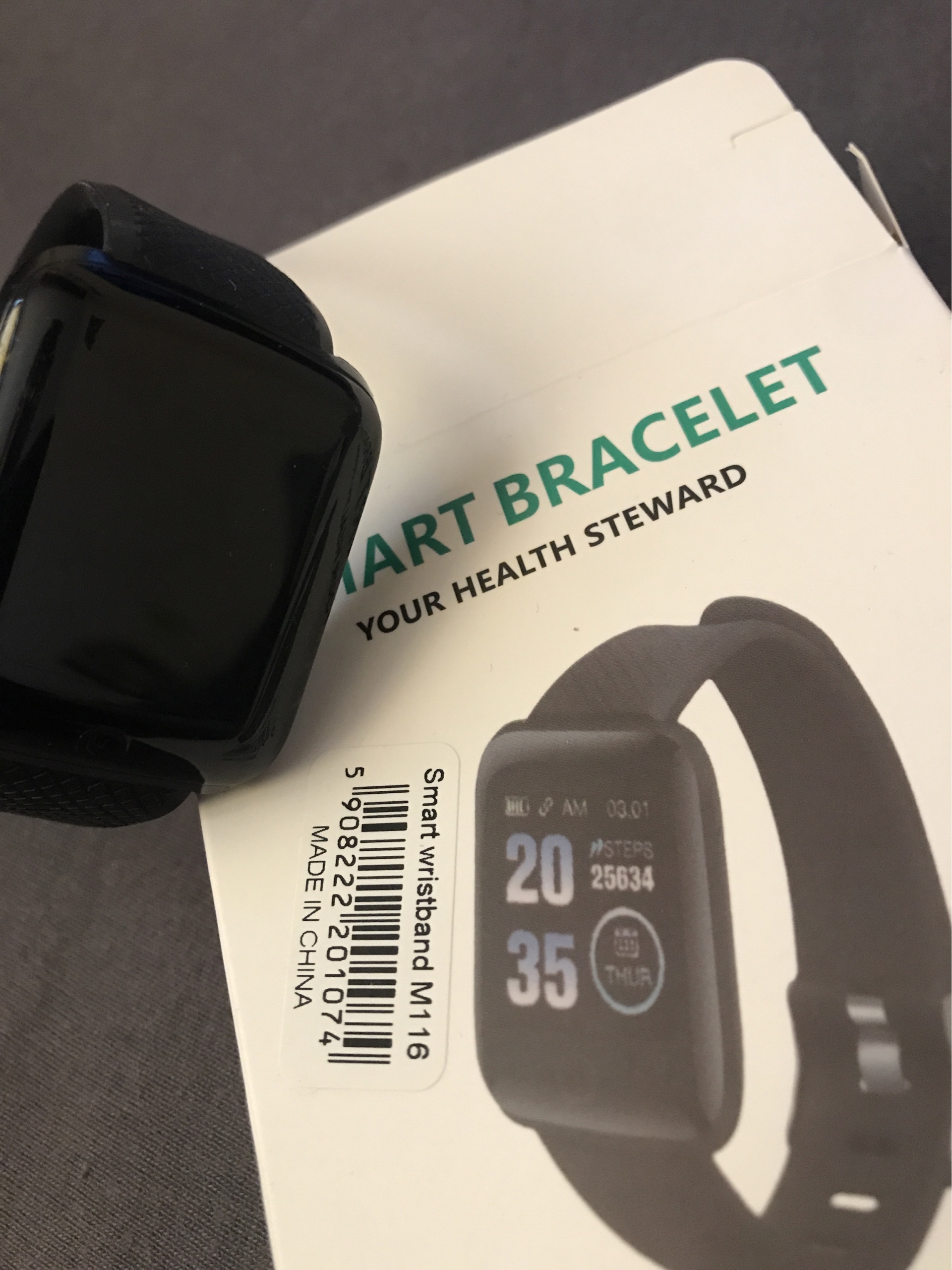 2 in 1 smart bracelet