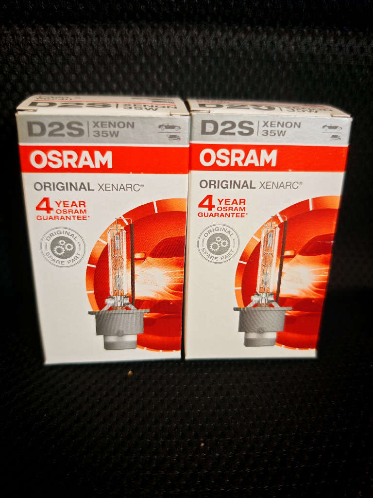 2X ЛАМПОЧКА КСЕНОН ФАРА D2S 66240 66040 КСЕНОН OSRAM ОРИГІНАЛ 