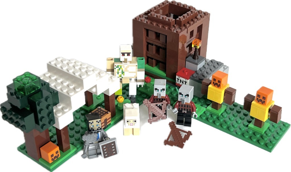 Lego Minecraft 21159 Kryjówka rozbójników | Kicin | Kup teraz na ...
