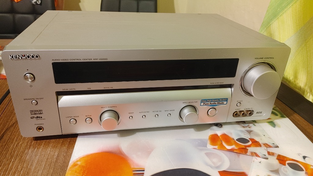 Kenwood KRFV5200D Ampli tuner 5.1 Sławno Kup teraz na Allegro Lokalnie