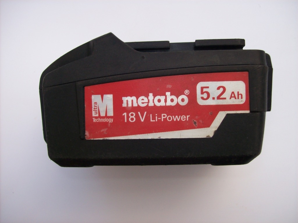 Bateria akumulator Metabo 18V 5,2Ah do wkrętarka | Karniewo ...