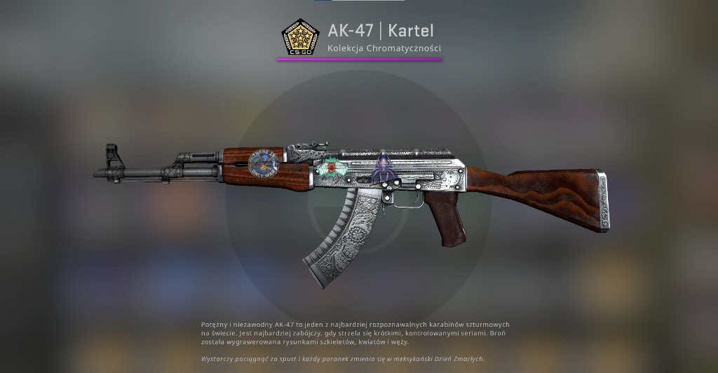 Cs Go Skin Ak 47 Kartel Kup Teraz Za 32 00 Zl Warszawa Allegro Lokalnie