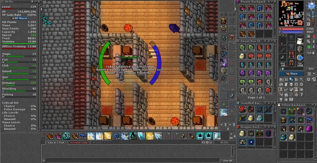 Tibia Thyria Account 229 Paladyn + Lubin Kup teraz na Allegro Lokalnie