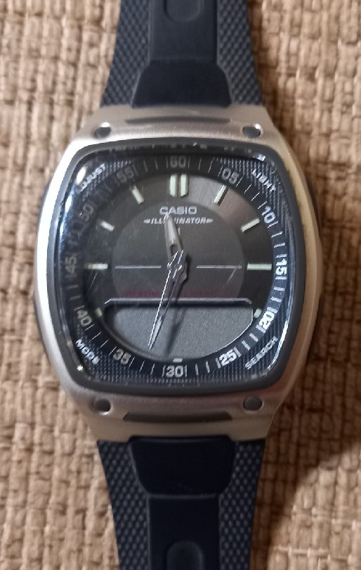 Montre Casio AW-81 Telememo 30 World Time - Vintage, Rétro, Unisexe Adulte, Occasion