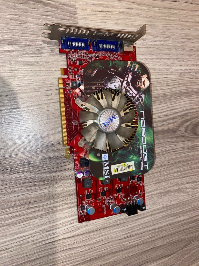 MSI N9800GT 512MB, w pełni sprawna | Poznań | Kup teraz na Allegro Lokalnie