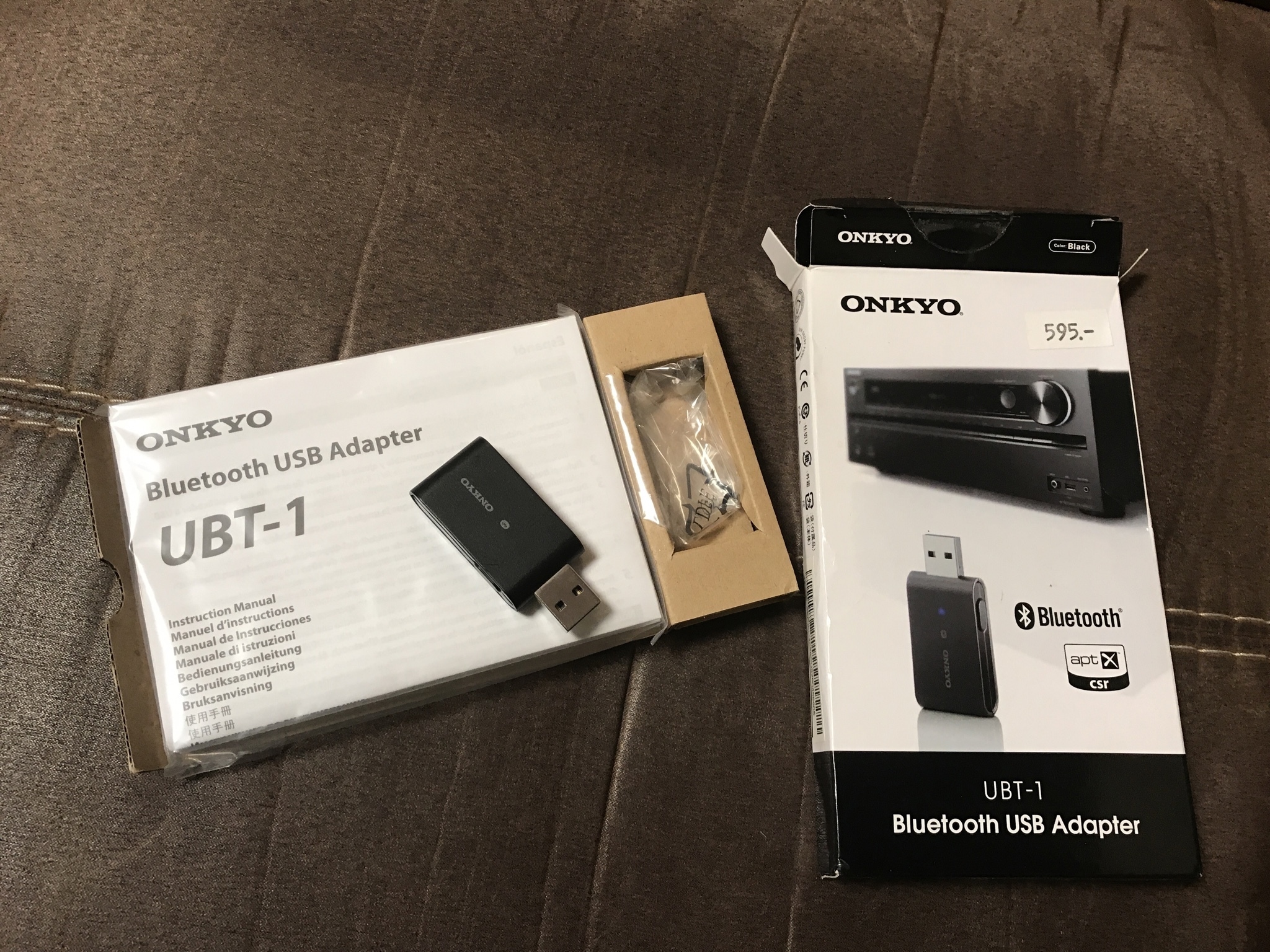 Onkyo Adapter Bluetooth USB UBT1 Bełchatów Kup teraz na Allegro