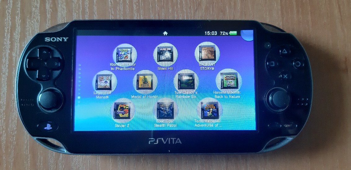 Konsola Sony ps Vita PCH1003 128gb przeróbka gry Wysin Kup teraz