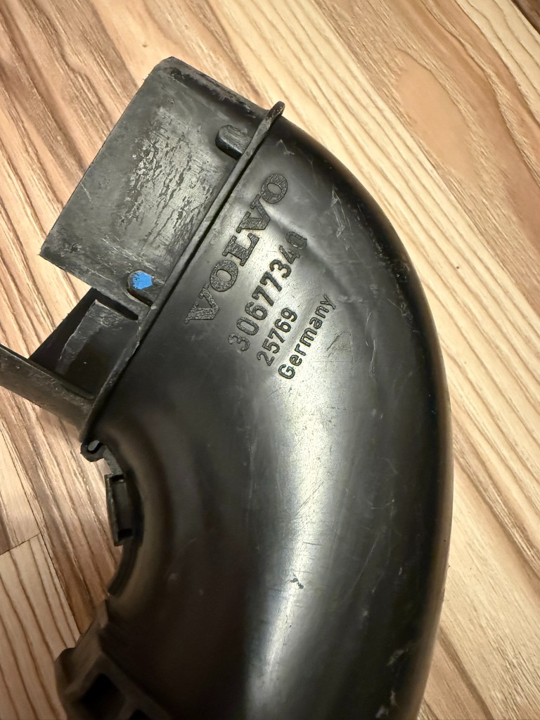 VOLVO S40 II V50 C30 C70 ПОВІТРОВІД ВПУСК ТРУБА КОРПУСА ФІЛЬТРА ПОВІТРЯ 30677340 