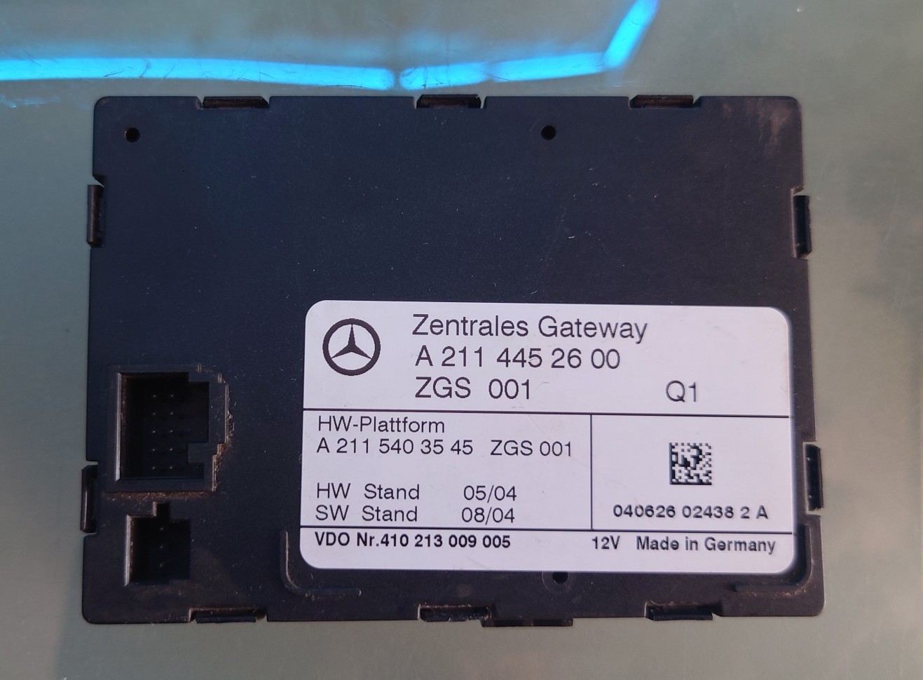 МОДУЛЬ ЗАМКА A2114452600 MERCEDES W211 ЯЩИК N18 