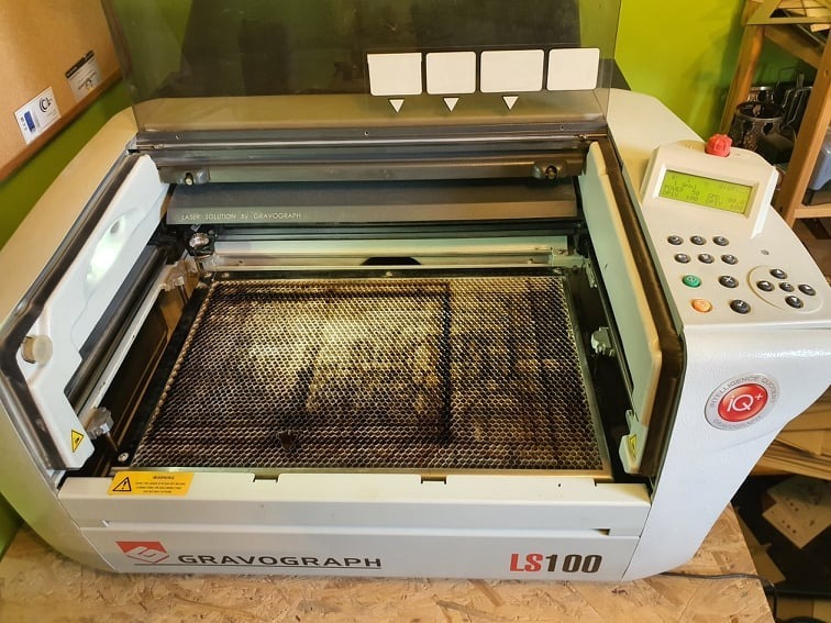 GRAVOGRAPH LS100 Laser CO2 Grawerka laserowa Pyrzyce Kup teraz na