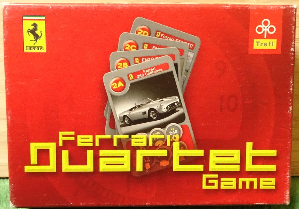 Ferrari Quartet Game – Oficjalna gra karciana Ferrari | Poznań | Kup ...