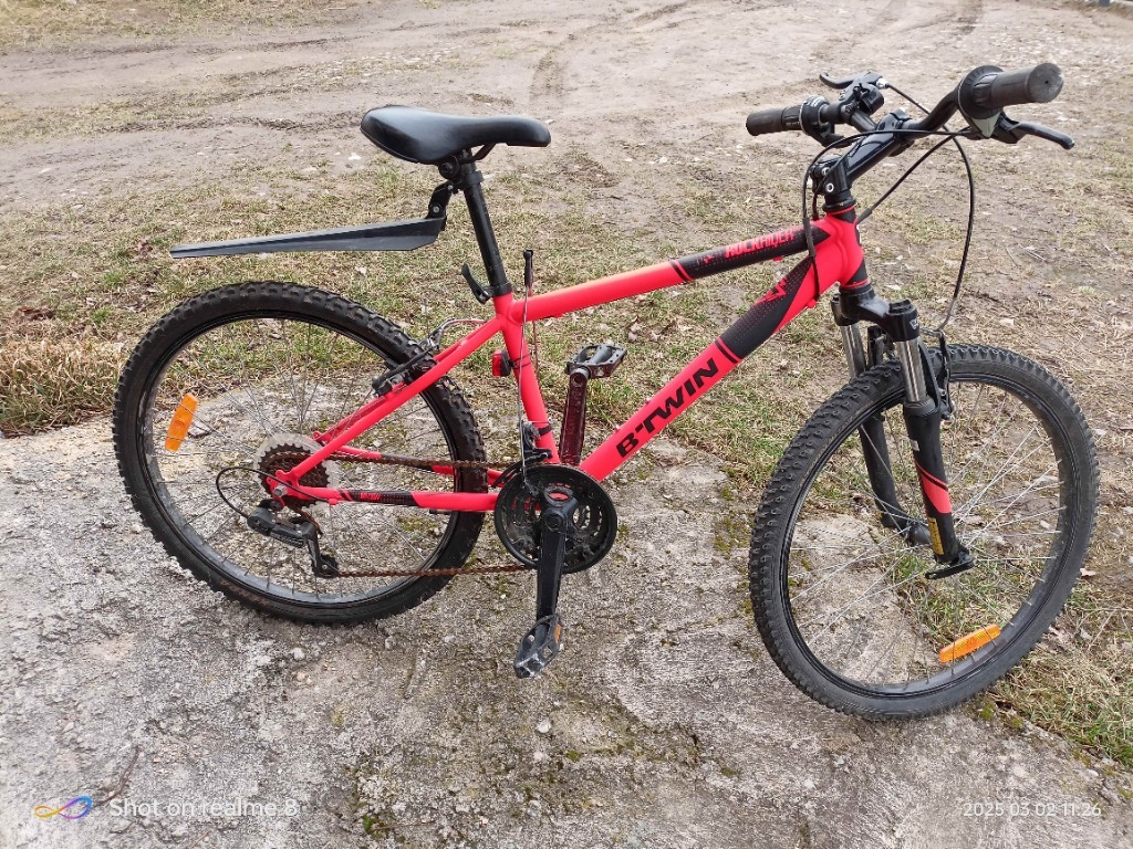 Rower B’TWIN Rockrider 500 Koła 24” | Kuropatnik | Kup teraz na Allegro ...