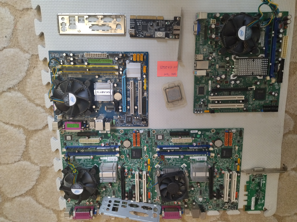 Płyty główne i procesory LGA 755 quad dual core | Nowogród Bobrzański ...