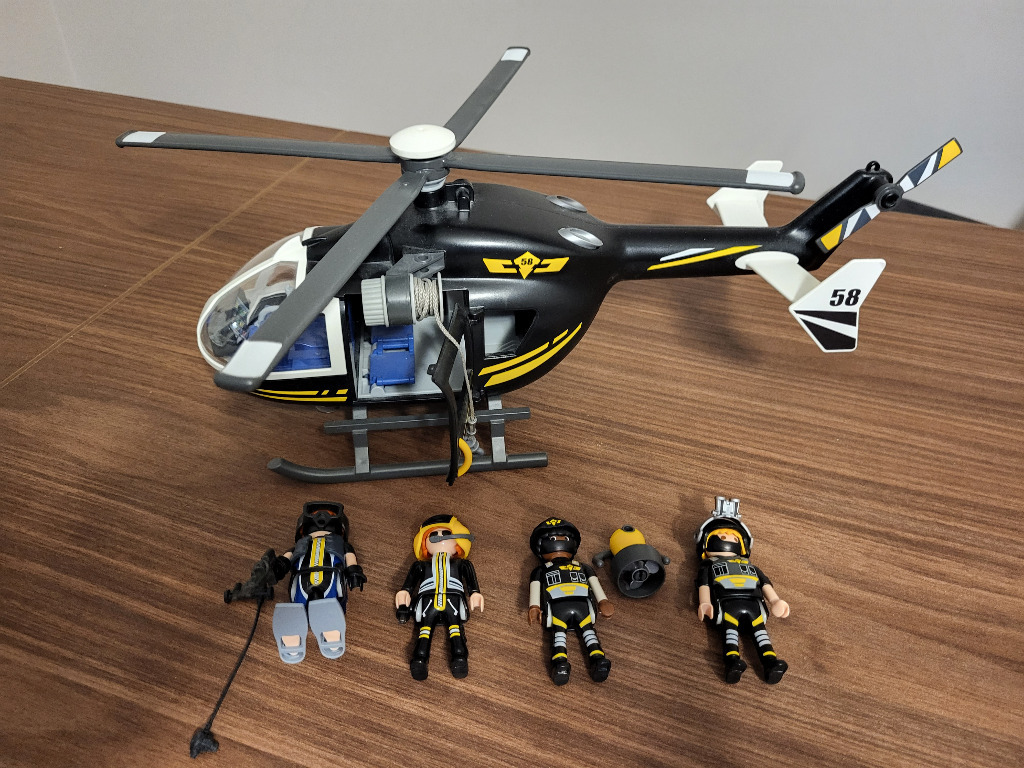 Playmobil 9363 Helikopter jednostki specjalnej Gryfino Kup