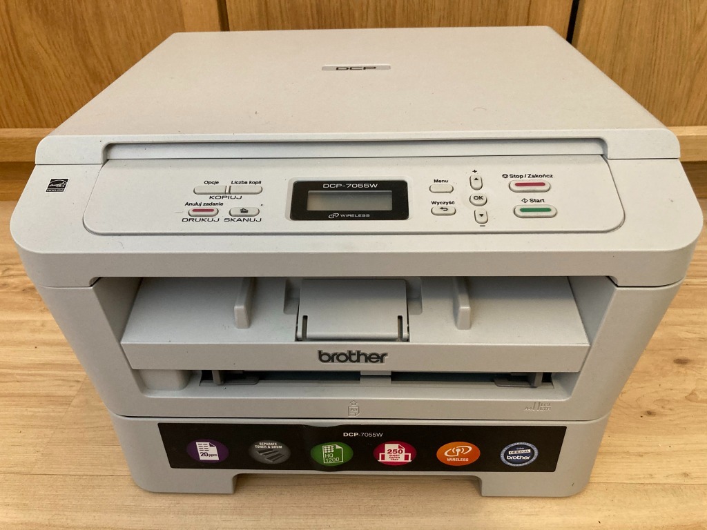 Urządzenie Wielofunkcyjne Brother DCP-7055W | Augustówek | Kup teraz na ...
