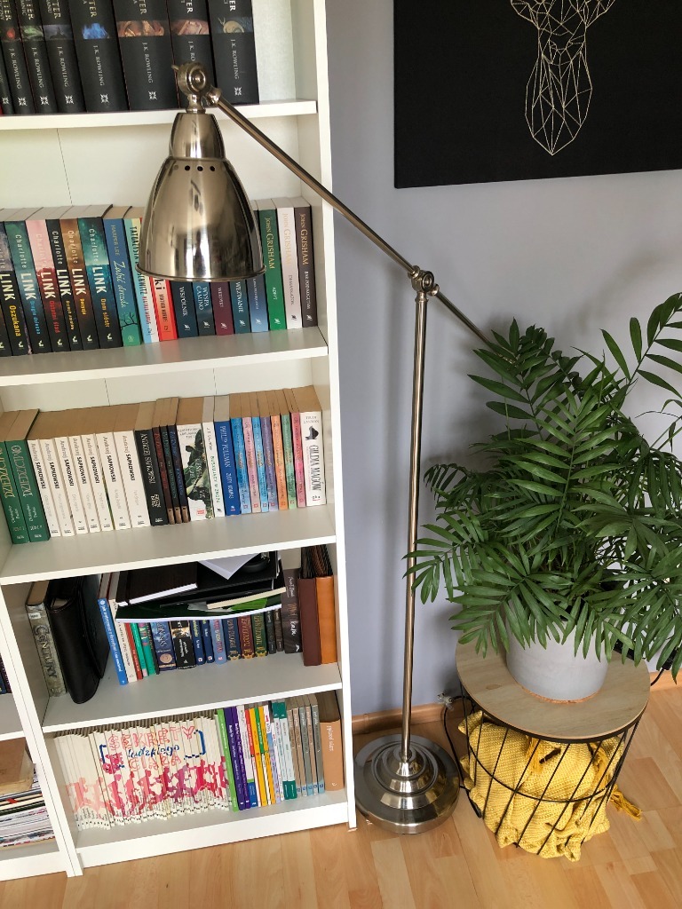 Lampa stojąca Barometer Ikea kolor stalowy Zgierz Kup teraz na