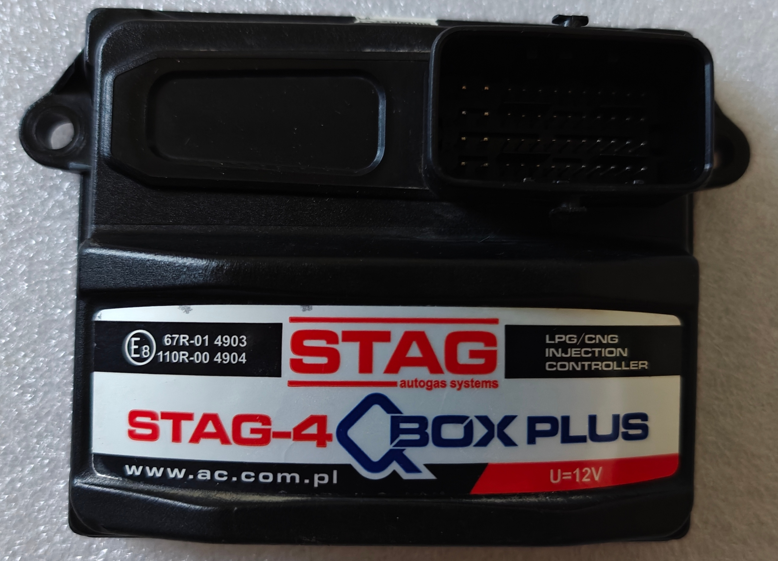 БЛОК КЕРУВАННЯ ГАЗУ LPG STAG QBOX ПЛЮС РОБОЧИЙ (4CYL) 