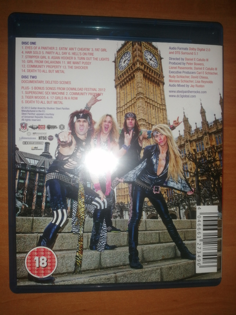 STEEL PANTHER British Invasion BluRay 2012 Warszawa Kup teraz na