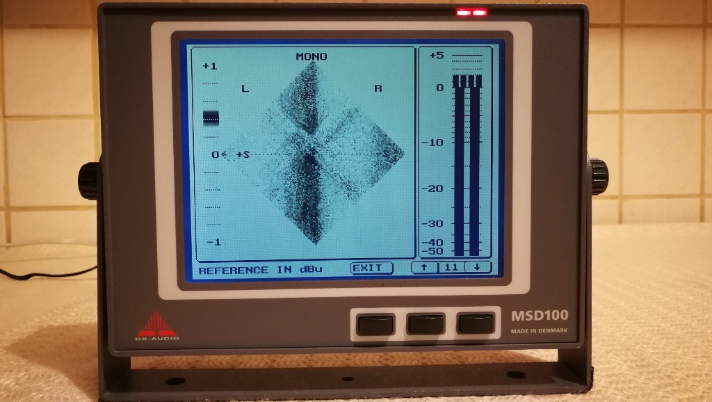 DK AUDIO MSD100T ラウドネスメーター/マスターメーター