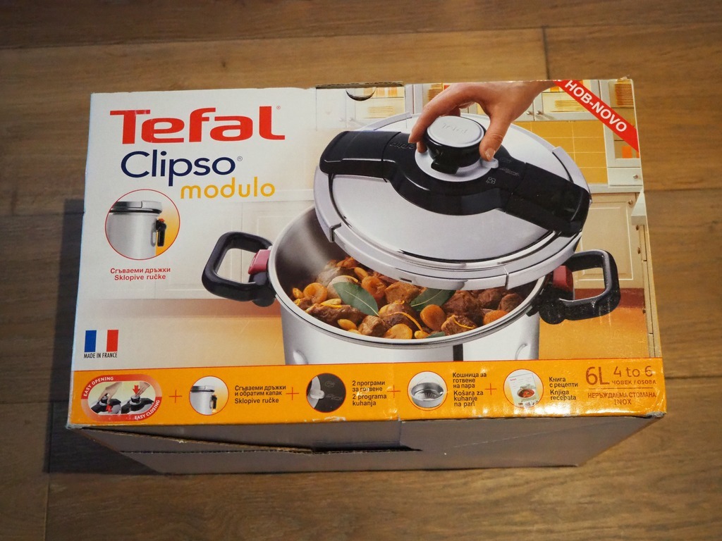 Szybkowar TEFAL CLIPSO MODULO 6L Kraków Kup teraz na Allegro Lokalnie