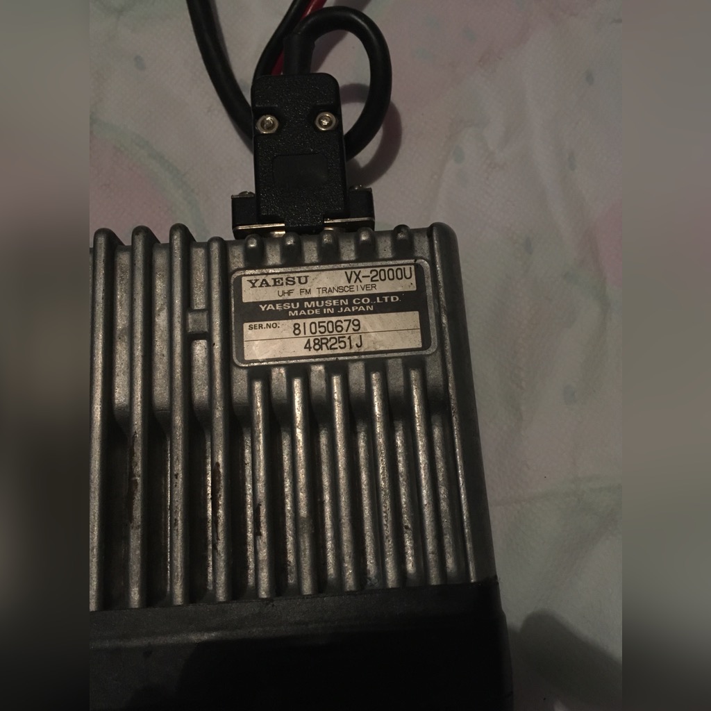 Licytacja Radiotelefon Yaesu Vx 00u Ze Sluchawka Krakow Allegro Lokalnie