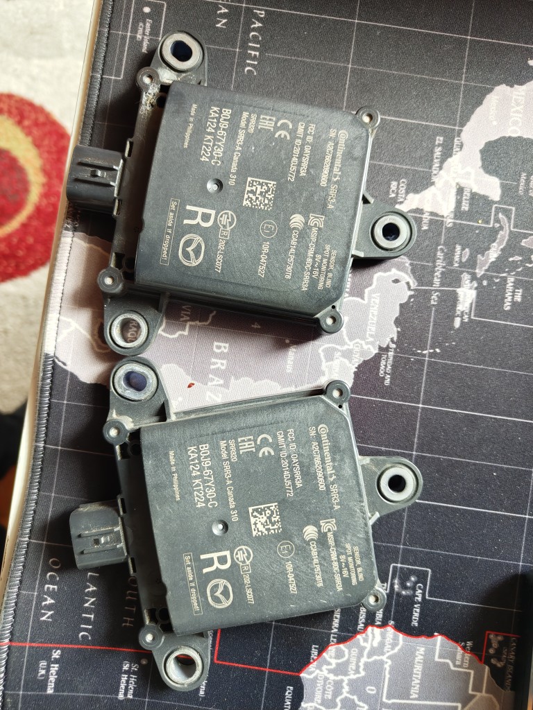 RADAR, ДАТЧИК МЕРТВОГО ЗОНИ MAZDA 3 B0J9-67Y30-C 