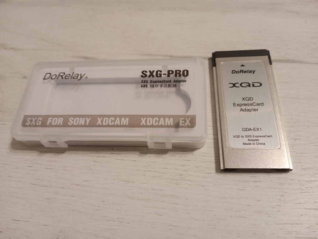 Adapter QDAEX1 kart pamięci XQD na sony SXS Rogoźno Kup teraz na