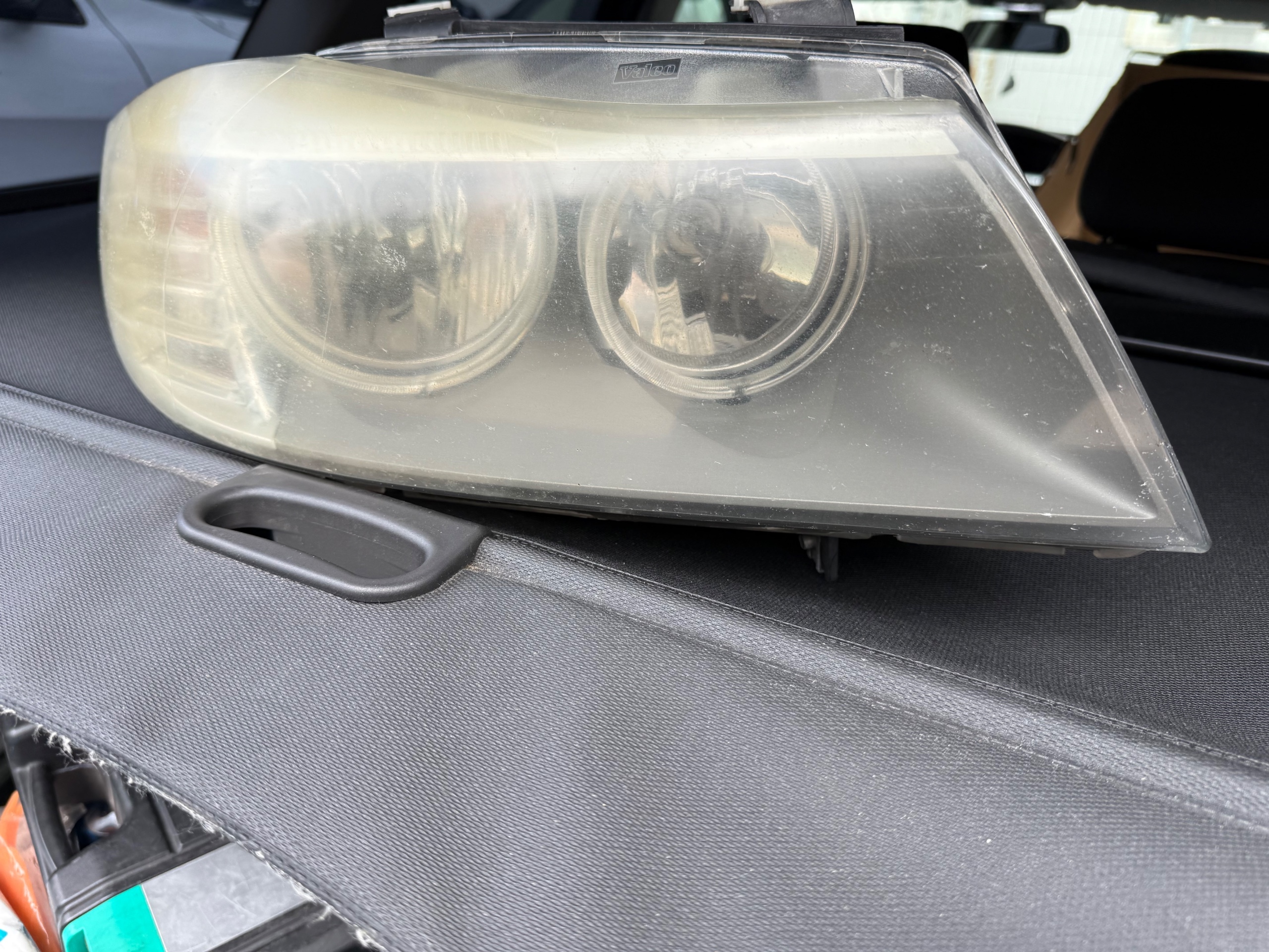 BMW E90 E91 LCI ФАРА ПРАВАЯ ГАЛОГЕН VALEO ОРИГИНАЛ КОМПЛЕКТНЫЙ КРЕПЛЕНИЯ 