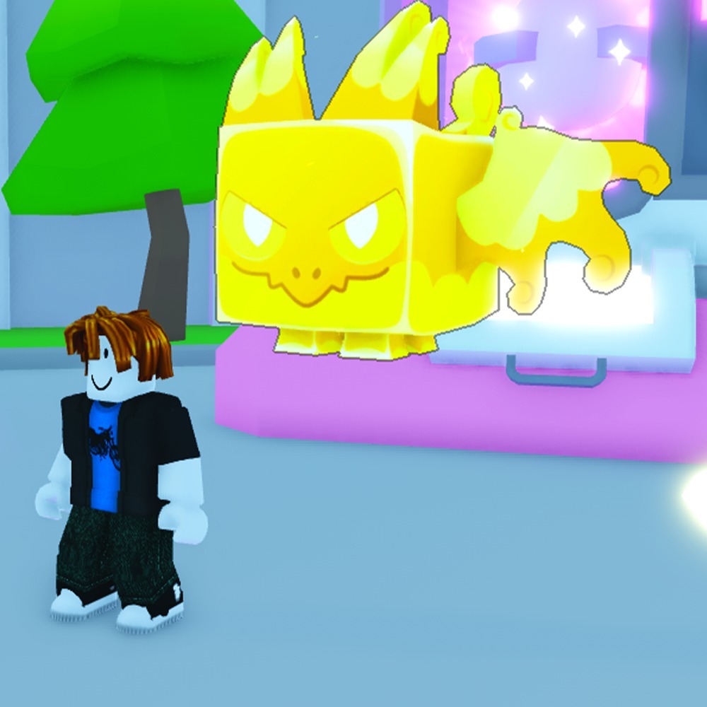 Golden Huge Marshmallow Agony Pet Simulator X Kraków Kup teraz na