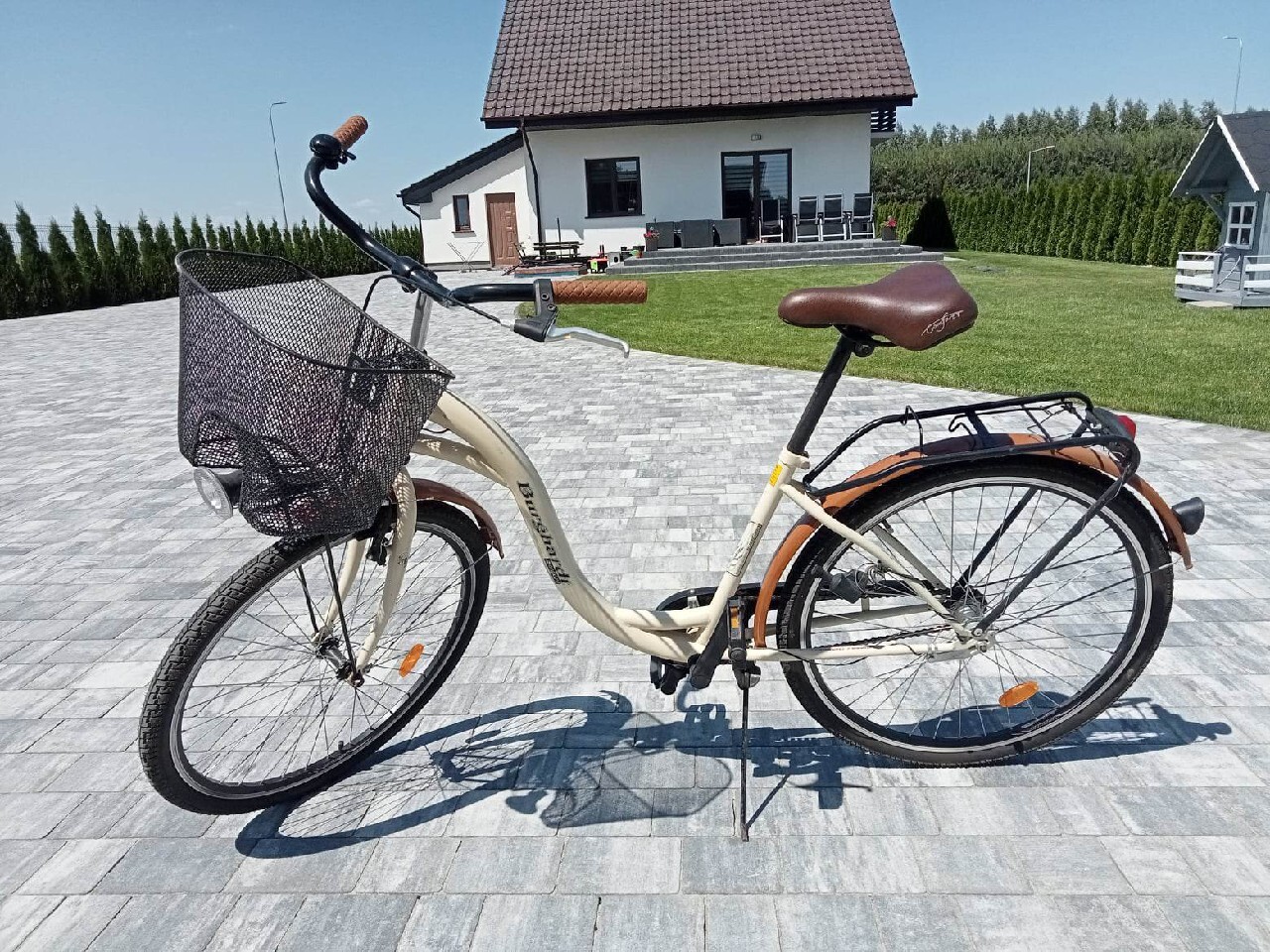 Sprzedam rower miejski damski Burghardt Lądek Kup teraz na Allegro