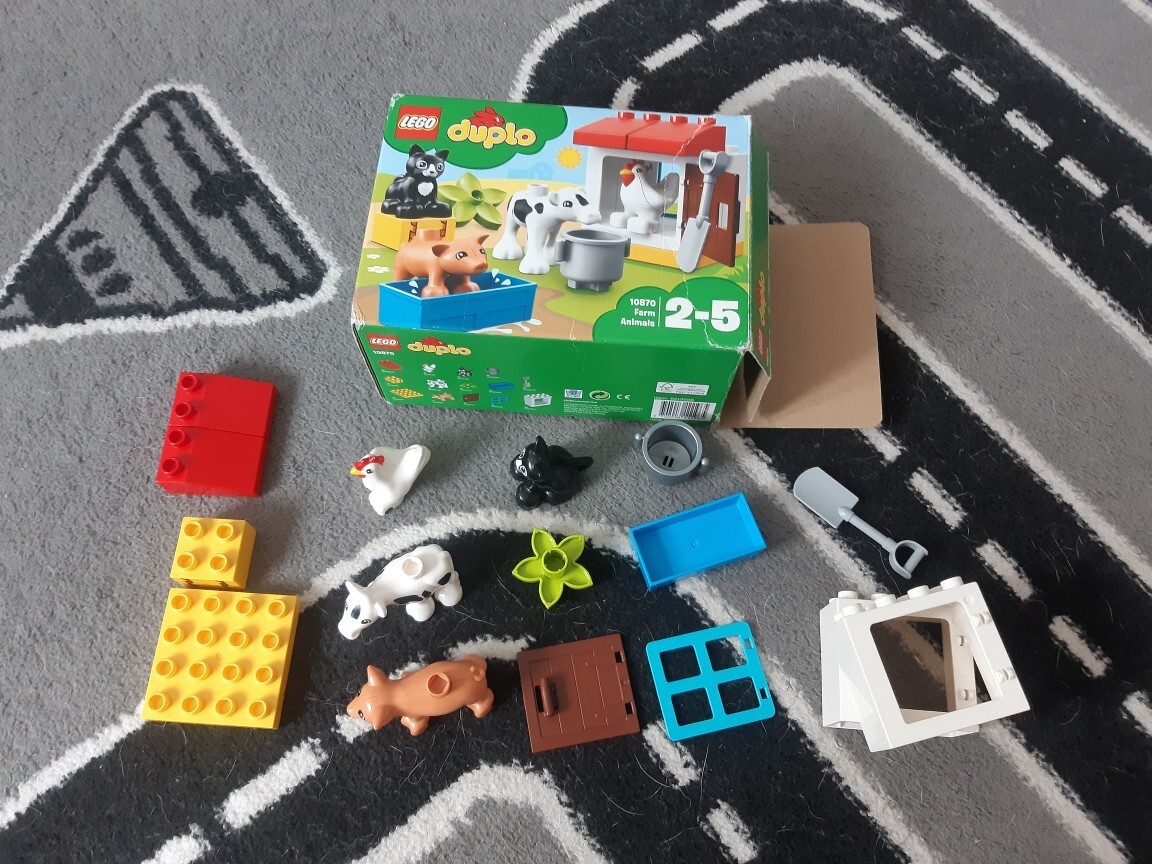 Klocki lego duplo 10870 zwierzątka hodowlane | Jastrzębie-Zdrój | Kup ...