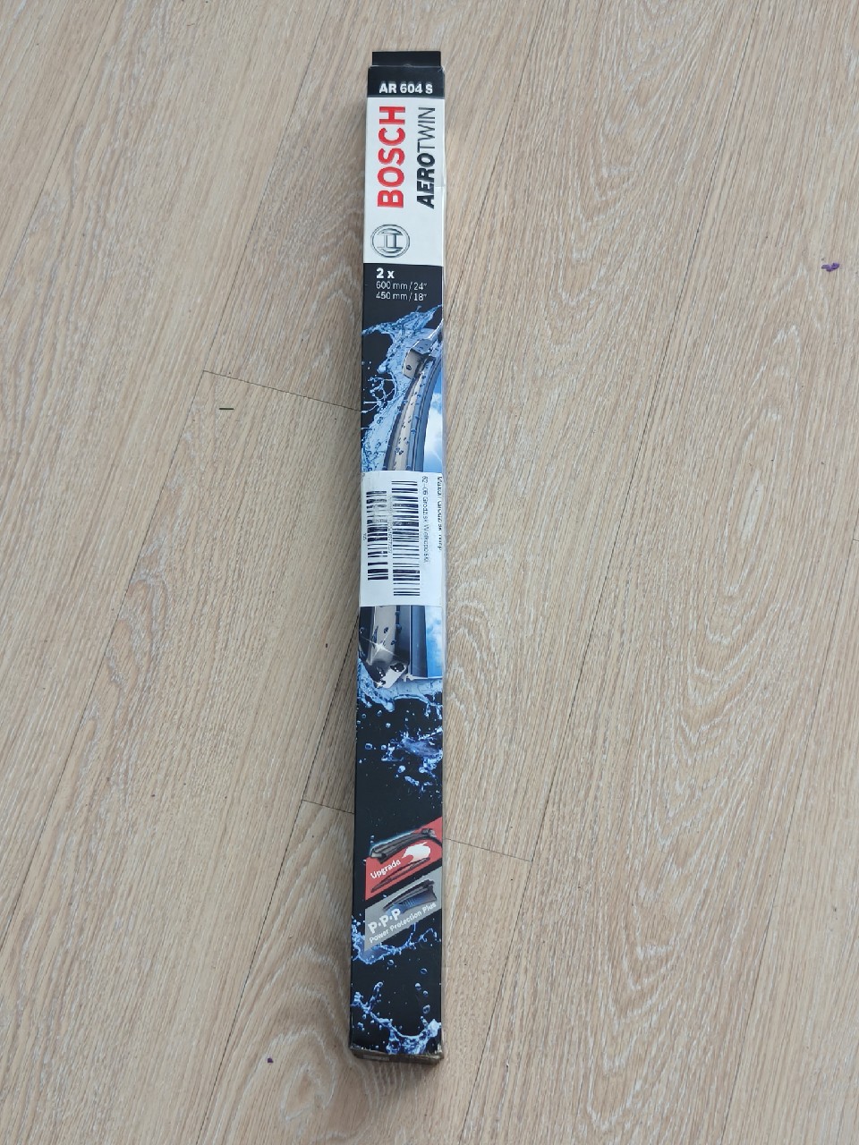 ЩІТКИ ДВІРНИКІВ (PARA) BOSCH AEROTWIN AR 604S 600/450MM 