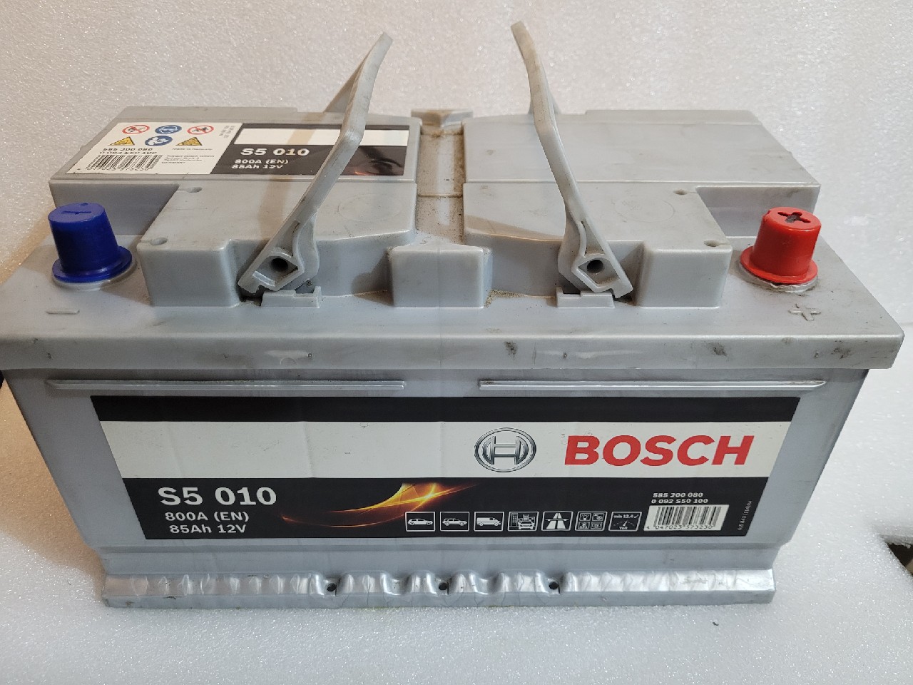 АКУМУЛЯТОР BOSCH 85AH 800EN S5010 SILVER 